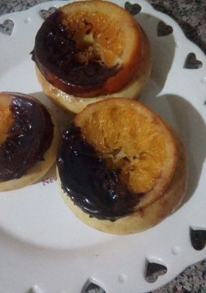 Une photo de Mini moskochou aux oranges
