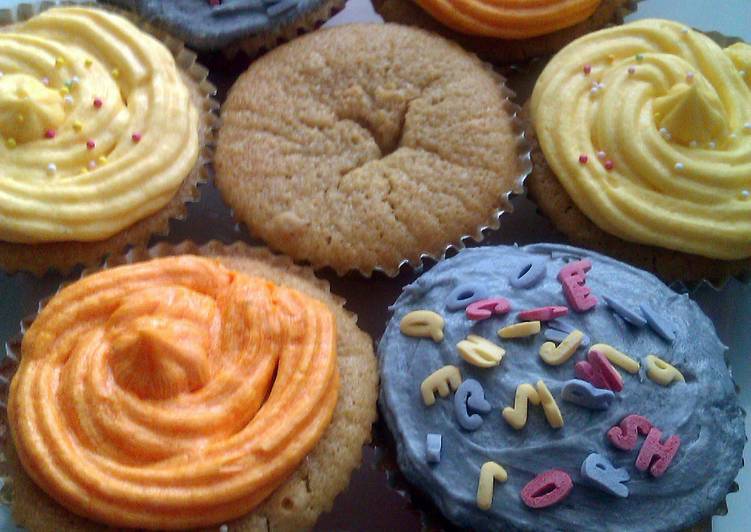 Recipe of Homemade Vickys Vanilla Cupcakes, GF DF EF SF NF