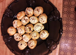 A picture of Bacon Cream Cheese Pinwheels.