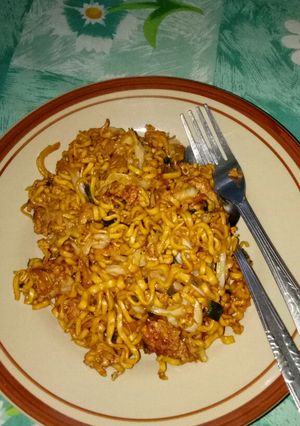 Foto resep Mie goreng jawa (bakmi jowo)