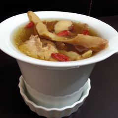 Chicken Soup With Three Herbs A picture of Chicken Soup With Three Herbs.