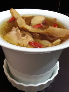 A picture of Chicken Soup With Three Herbs.