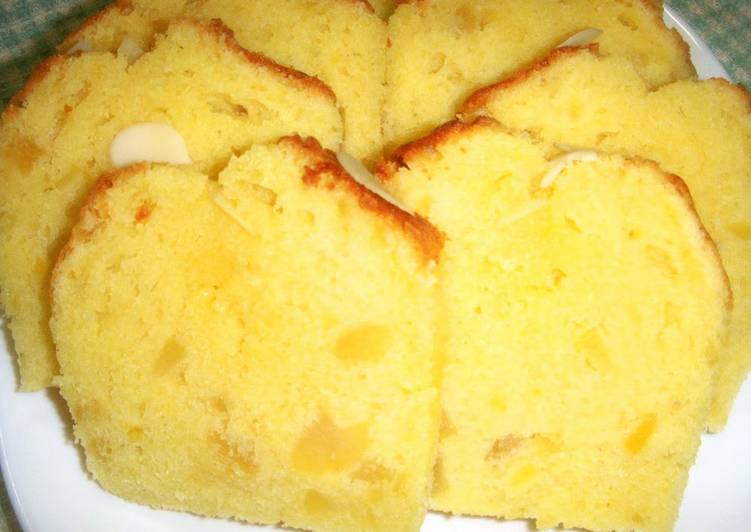 Recipe of Delicious 18 cm Pound Cake (with Candied Chestnuts)