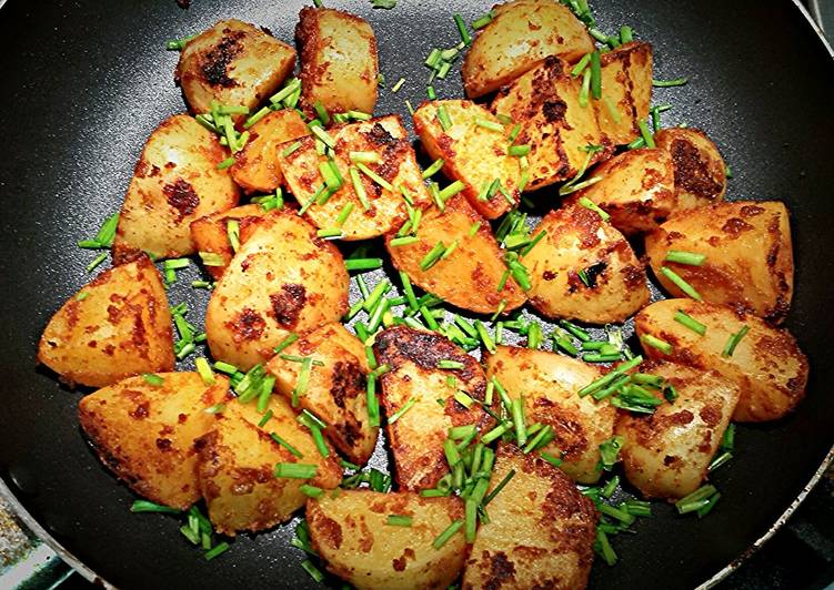 Recipe of Award-winning Easy, Fast roasted Yukon potatoes
