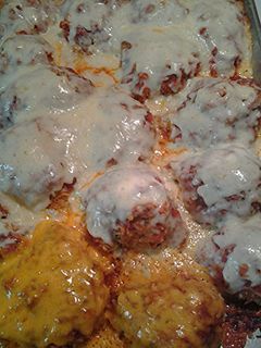 A picture of Chicken parmesan.