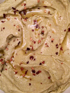 A picture of Avocado Hummus.
