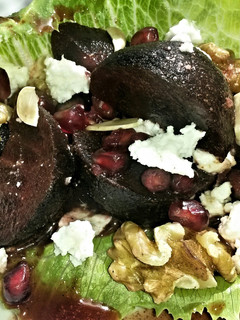 A picture of Sig's Beetroot Delight Salad.
