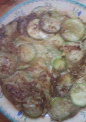 Una foto de Tortilla de Zucchinis