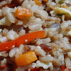 A picture of Pauper's Fried Brown Rice.