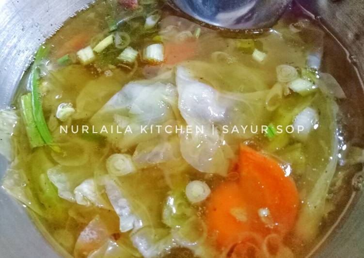 Sayur sop enyaak😊