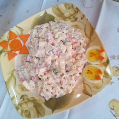 A picture of Russian Salad.