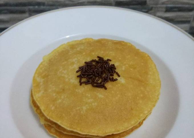 Cara Masakan Resep Pancake Teflon Simpel