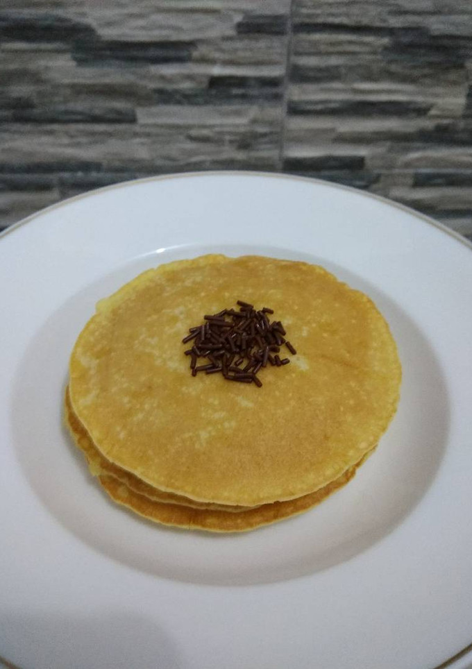 Foto resep 7. Pancake Teflon Simpel