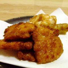 A picture of Moist Fried Chicken Karaage with Chicken Breast Meat.