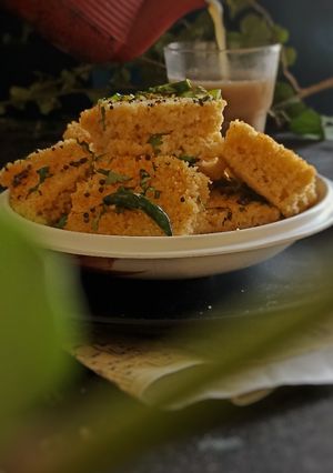 ओट्स ढोकला (Oats Dhokla recipe in hindi) रेसिपी मुख्य फोटो