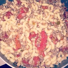 A picture of Beef Noodle Goulash.