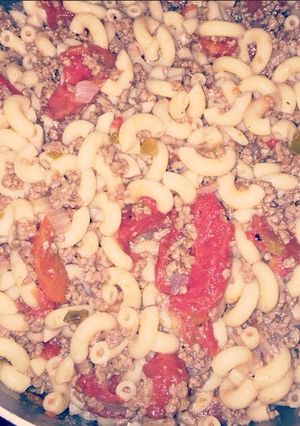 A picture of Beef Noodle Goulash.