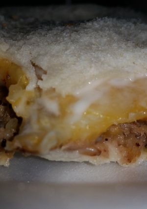 A picture of BBQ Turkey (or beef) Burgers.