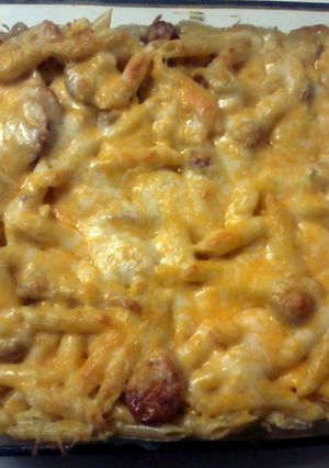 A picture of Mac & Cheese Casserole.