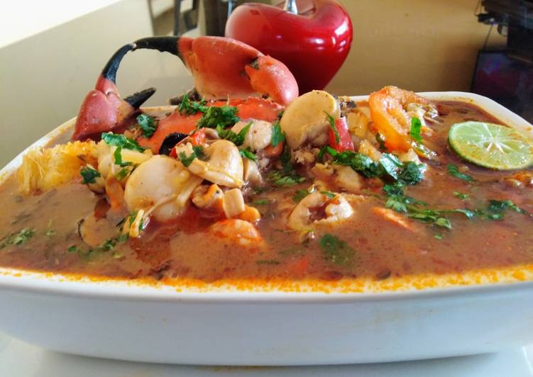 Parihuela de mariscos