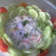 A picture of Mayo Creami Salad.