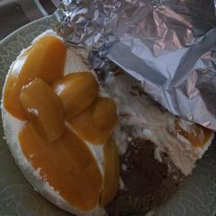 A picture of New York Style Cheese Cake.