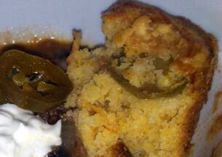 Recipe of Ultimate jalapeno Cheddar corn bread