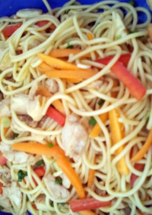 A picture of Chinese Chicken Salad.