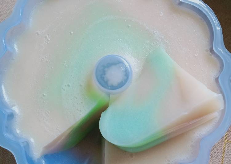 Rahasia Membuat Nutrijel Ombre Yang Gurih