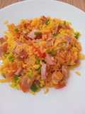 Arroz amarillo con zanahoria