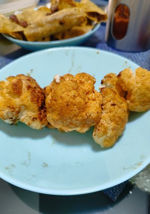 Una foto de Coliflor en la airfryer