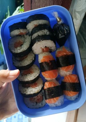 Foto resep Sushi Salmon Sederhana