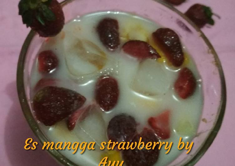 Es Mangga Strawberry