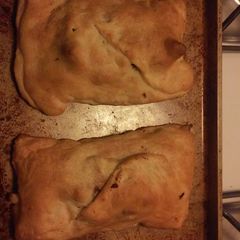 A picture of Bancon,Egg,Sausage and cheese Hot Pocket.