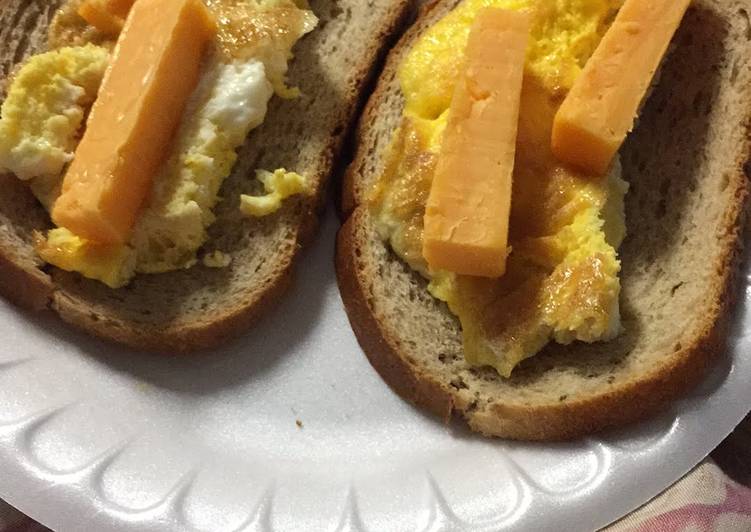 Recipe of Favorite Cheese Over Egg On Rye