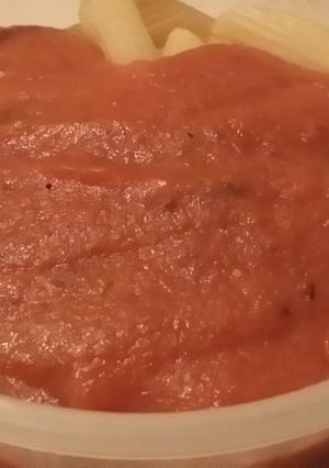 A picture of Vegan Cheesy Tomato Sauce (Lactose Free).