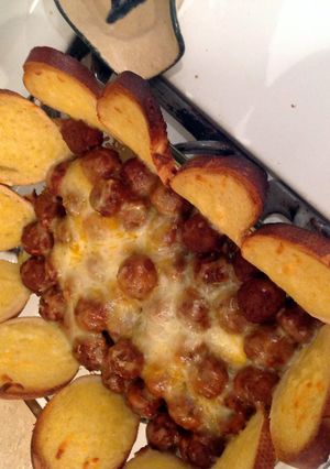A picture of Meatball Sandwich Casserole.