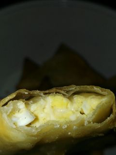 صورة لوصفة سمبوسه بيض و جبن