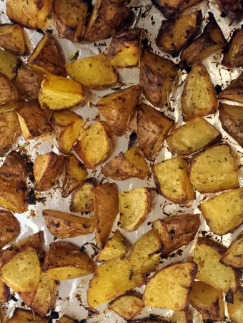 Recipe Crispy Baked Rosemary Chicken &amp; Potatoes the  Makes Drooling Appealing