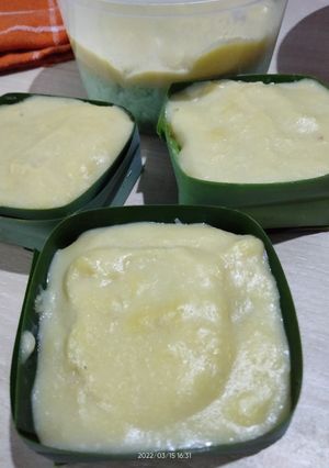 Foto resep Ketan Durian simple rice cooker