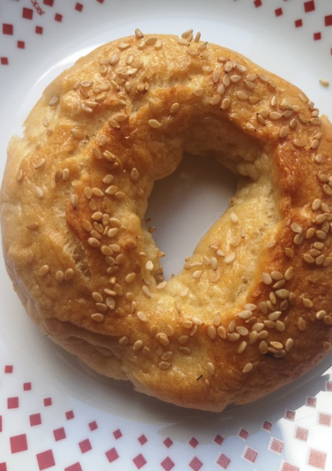 Una foto de Bagels caseros