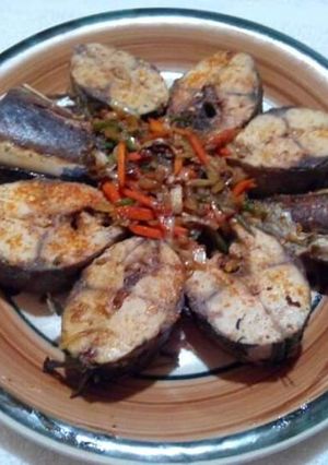 A picture of Steamed Fish.