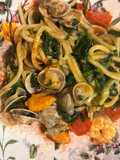 Spaghetti in Padella 78 ai Frutti di Mare e Senape Selvatica