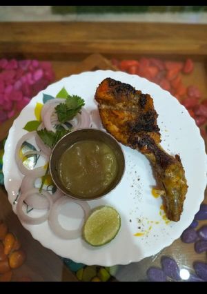 A picture of Homemade Chicken Tandoori.