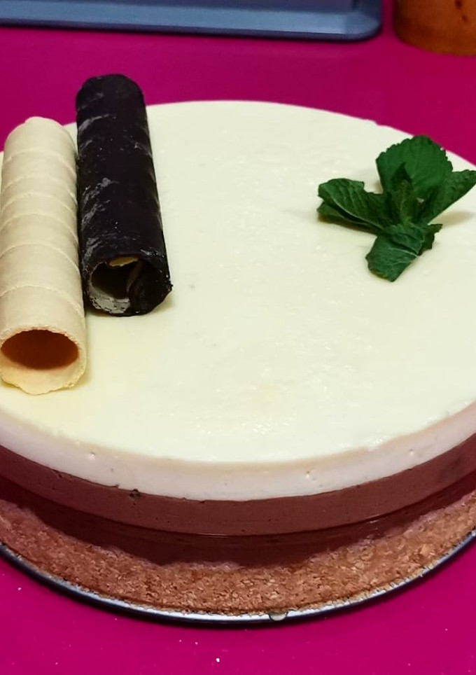 Una foto de Tarta de 3 chocolates