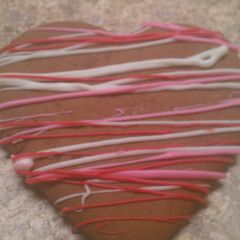 A picture of Chocolate Message Cookies.
