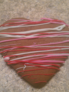 A picture of Chocolate Message Cookies.