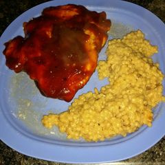 A picture of General Tso Chicken Cutlets.