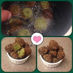 A picture of Homemade Falafel.