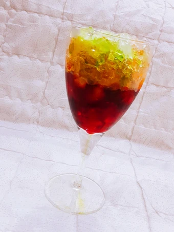 Easy Steps to Make Recipe Rainbow Drink that is Can Pamper Your Tongue, So Delicious}